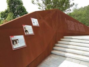 东昌府耐候钢挡土墙
